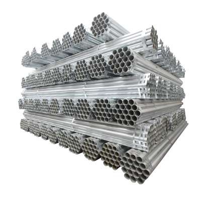 china manufacturer 4 inch hot galvanized steel pipes / OD 114.3 GI pipe