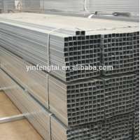 Good steel manufacturer galvanized square pipe and tube/pre galvanized pipe