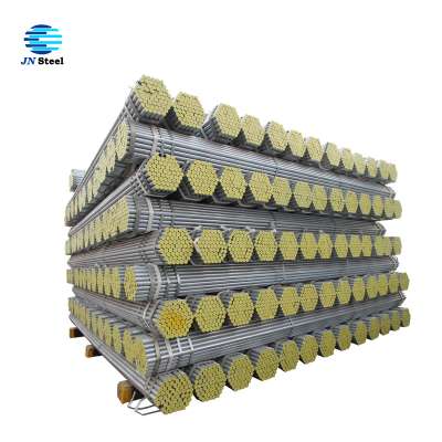 ERW hot galvanized welded steel pipe/GI steel tubing